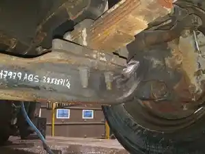 Used 2009 JOHNSTON* Front Axle, Complete (Stock #6A1E47979)) Part Image