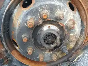 Used 2010 INTERNATIONAL 7600 SBA WORKSTAR Front Axle, Complete (Stock #6A1E57282)) Part Image