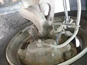 Used 2018 HINO XCJ740/XFC74 Front Axle, Complete Image