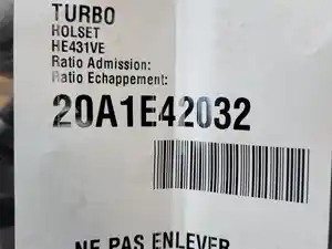 Used CUMMINS ISC/8.3 Turbo (Stock #20A1E42032)) Part Image