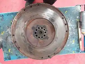 Used MERCEDES OM-460LA CID781 Flywheel (Stock #72A1E47375)) Part Image