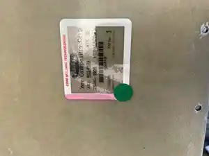 Photo of part