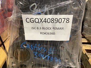 Remanufactured Cummins C8.3; ISC Block (Stock #CGQX4089078)) Part Image