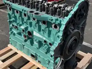 Rebuilt Detroit Series 60 12.7L DDEC IV Engine Assy (Stock #S60 DDECIV LONG BLOCK (ENGS60LB6067BK60))) Part Image