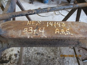 For Parts Front Axle Misc Part (Stock #HFS 14143 FRONT AXLE BEAM)) Part Image