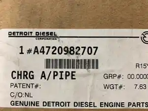 Used DETROIT DD15 Intake Manifold (Stock #A4720982707)) Part Image