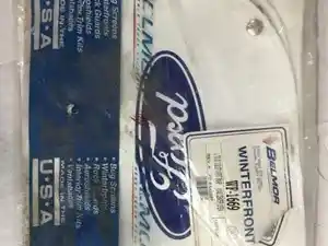 Used FORD Grille (Stock #WF-1669)) Part Image
