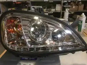 New FREIGHTLINER COLUMBIA Headlamp Assy (Stock #FR-005A-R)) Part Image