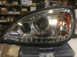 New FREIGHTLINER COLUMBIA Headlamp Assy (Stock #FR-005A-L)) Part Image