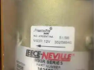 Used LEECE-NEVILLE Starter (Stock #35258940)) Part Image