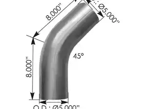 New Exhaust Pipe & Part (Stock #AUT/562.U4545S8A)) Part Image