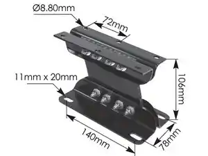New Exhaust Assembly (Stock #AUT/M592236)) Part Image