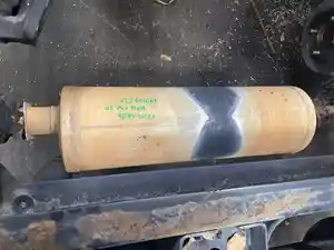 Used 2003 Mitsubishi 4D34-3AT3A Muffler (Stock #223-001063-9)) Part Image