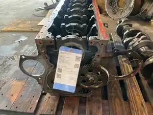 Used 2005 Mitsubishi 6M60 Block (Stock #P-104374)) Part Image