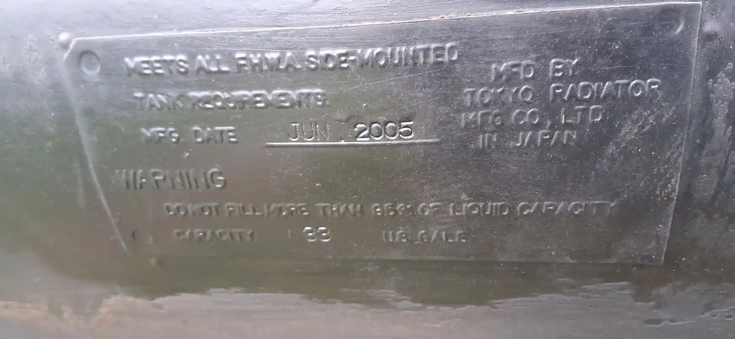 Used 2006 UD/Nissan UD2000 Fuel Tank