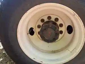 Used 2016 Hub Pilot / Unimount 22.5 X 8.25 Wheel (Stock #244-HN5864-6)) Part Image