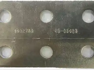 New Peterbilt 379 Hood Reinforcement (Stock #3623)) Part Image