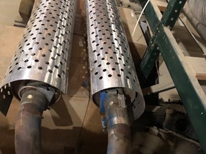 Used Exhaust Assembly (Stock #P-58)) Part Image