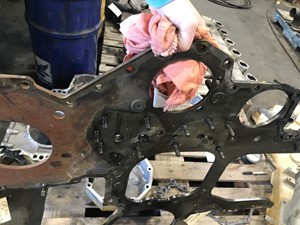 Used 2003 Caterpillar C15 Front Cover (Stock #24-6)) Part Image