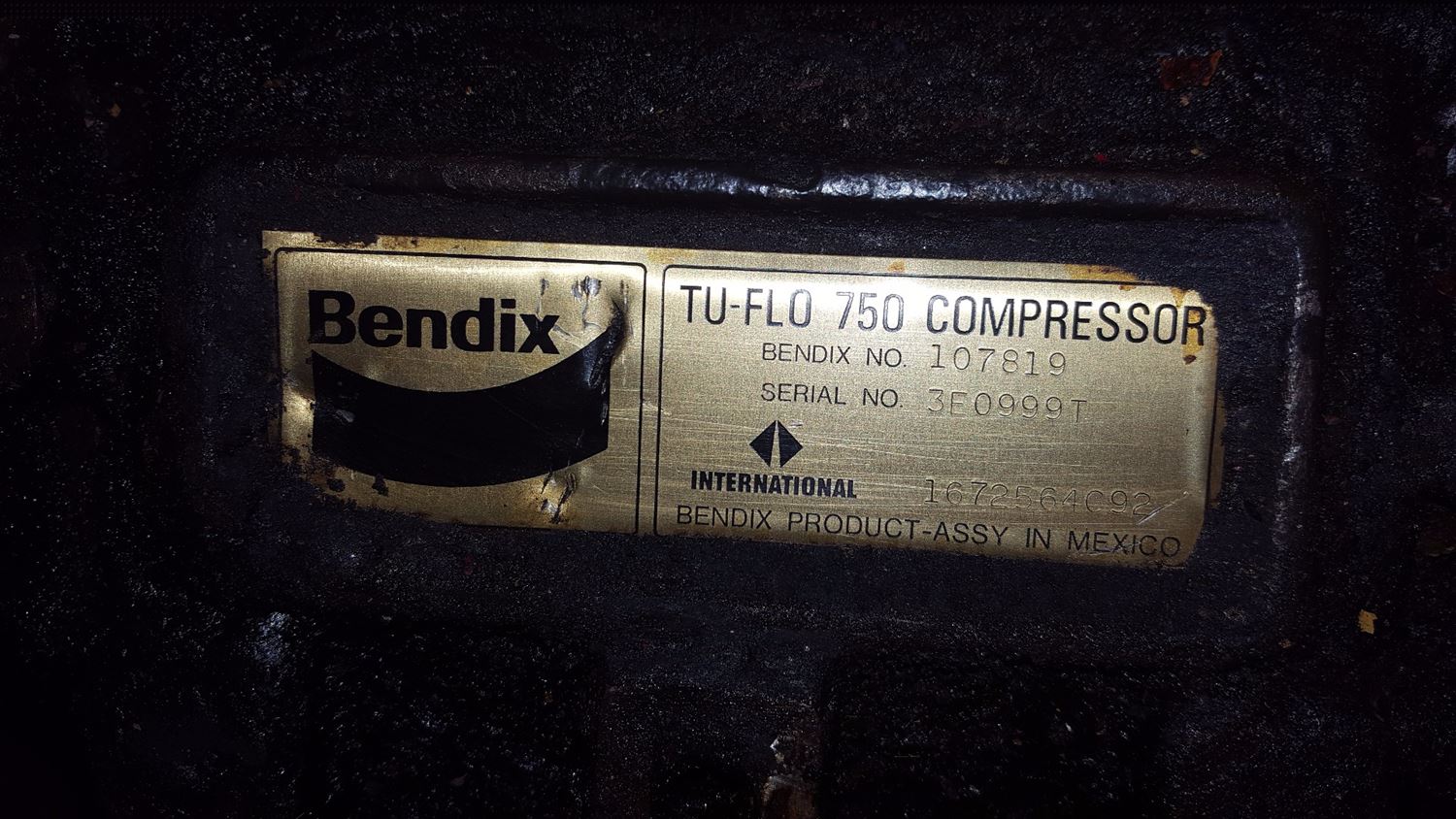Used Bendix Air Compressor for sale | St. Andrews Manitoba Canada | Air ...