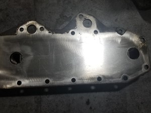 Used Caterpillar C7 Oil Cooler (Stock #17-9)) Part Image