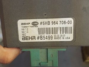 Used Freightliner Dash Control Module (Stock #5HB-964-706-00)) Part Image