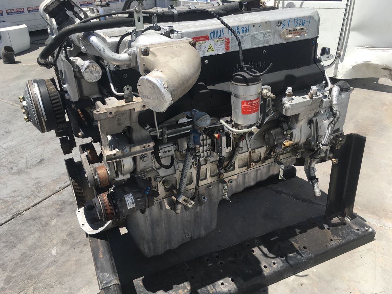 2006 Mercedes MBE 4000 (Stock #SV-1326-1) | Engine Assys | TPI mercedes wiring harnesses 