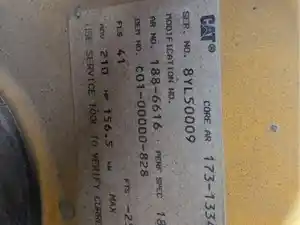 Used 2000 CATERPILLAR 3126 Engine Assy Image