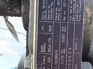 Used CUMMINS 5.9L Engine Assy (Stock #544703)) Part Image