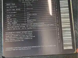 Core 2019 INTERNATIONAL A26 Engine Assy (Stock #542075)) Part Image