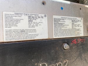 For Parts MERCEDES OM460LA Engine Assy (Stock #538477)) Part Image