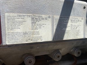 For Parts MERCEDES OM460LA Engine Assy (Stock #538491)) Part Image