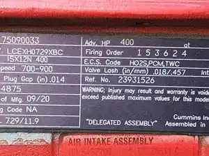 Used 2021 CUMMINS ISX12 Engine Assy Image