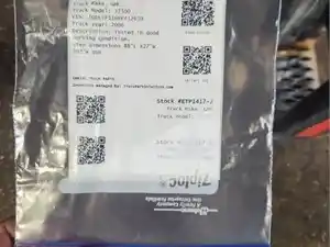 Photo of part