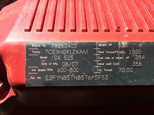 Used Cummins ISX Camshaft (Stock #59307)) Part Image