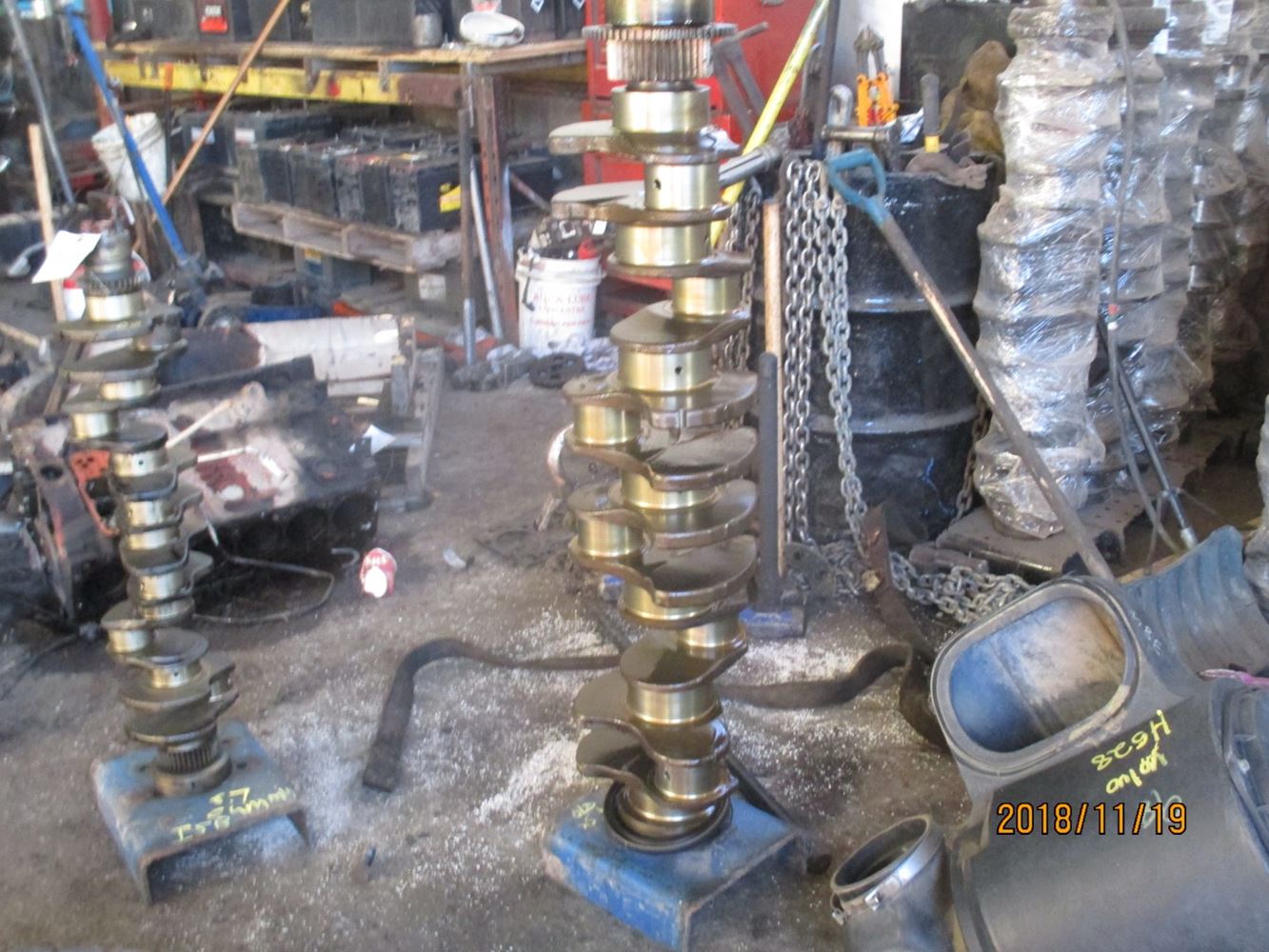 Used Cummins ISX Crankshaft for sale Calgary Alberta Canada