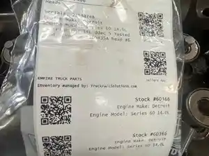 Used Detroit Series 60 14.0L Head (Stock #60366)) Part Image