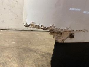Used 2005 International 9200i Fender Extension (Stock #608-12585)) Part Image