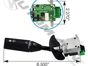 New Aftermarket 2008 & Up Freightliner Turn Signal Switch (Stock #663-10070)) Part Image