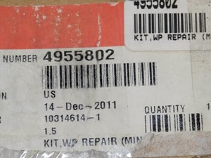 New Cummins ISM Water Pump (Stock #522-11515)) Part Image