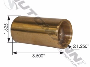 New Aftermarket Freightliner Spring, Front Leaf Hanger (Stock #632-14704)) Part Image