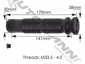 New Aftermarket Volvo Spring, Front Leaf Hanger (Stock #632-14740)) Part Image