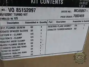 New MACK Turbo (Stock #85152097)) Part Image