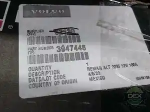 New Alternator Image