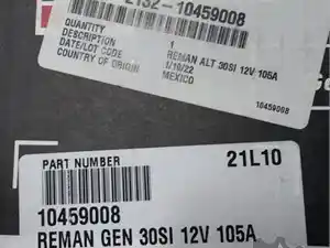 Photo of part