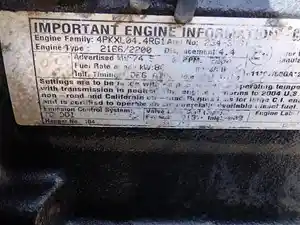 Used Caterpillar 3054C Engine Assy (Stock #69288)) Part Image