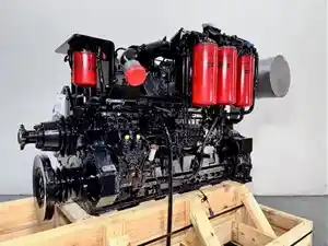 Used Komatsu SAA6D125E-3 Engine Assy (Stock #69367)) Part Image