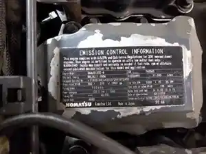 Rebuilt Komatsu SAA6D125E-6 Engine Assy (Stock #30727)) Part Image