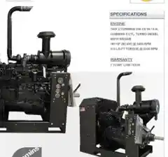 Rebuilt Cummins 6BT5.9 Engine Assy (Stock #68968)) Part Image