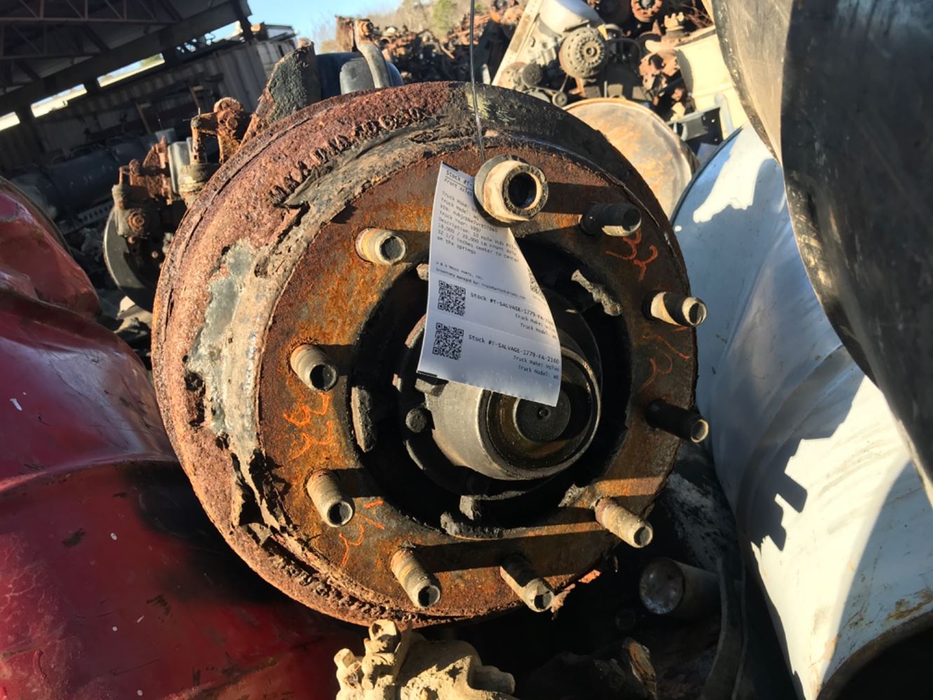 Used 1997 Volvo WG Front Axle, Complete for sale Freehold New Jersey